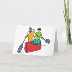 Canoeing Card