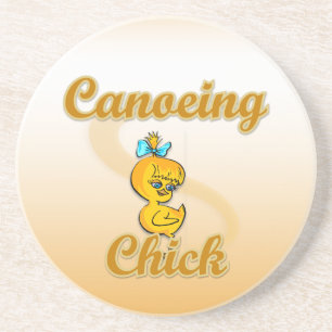 Canoeing Chick Coaster