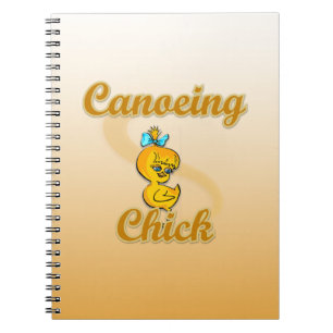 Canoeing Chick Notebook
