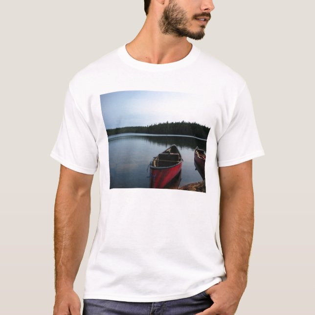 Canoeing in Canada T-Shirt (Front)