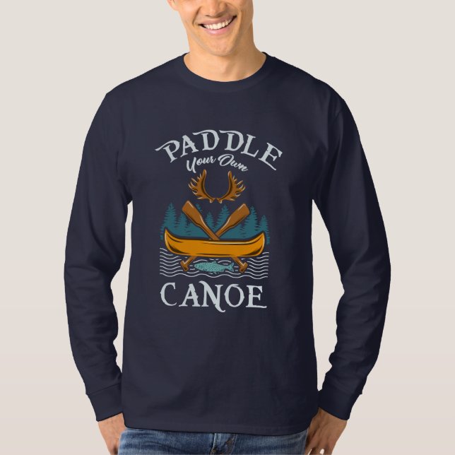 Canoeing Kayaking Gift T-Shirt (Front)