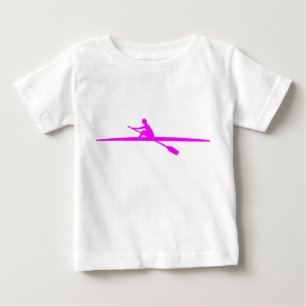 Canoeing - Magenta Baby T-Shirt