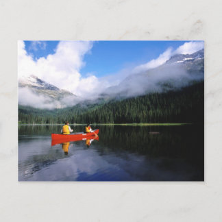 Canoeing on the International Selkirk Loop Postcard