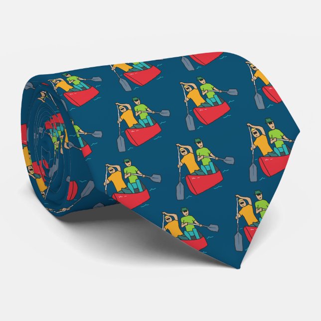Canoeing Tie (Rolled)