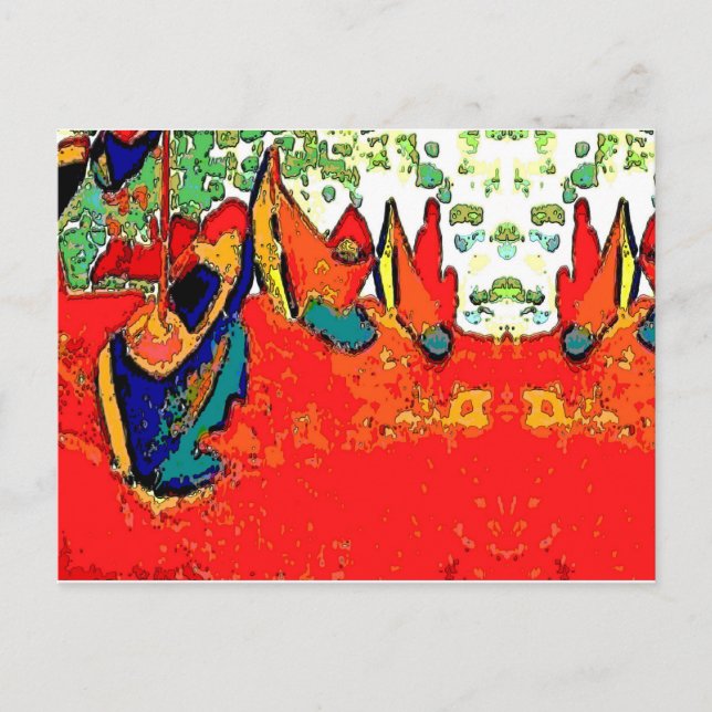 Canoes and Boats Postcard (Front)