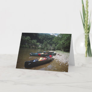 Canoes Card