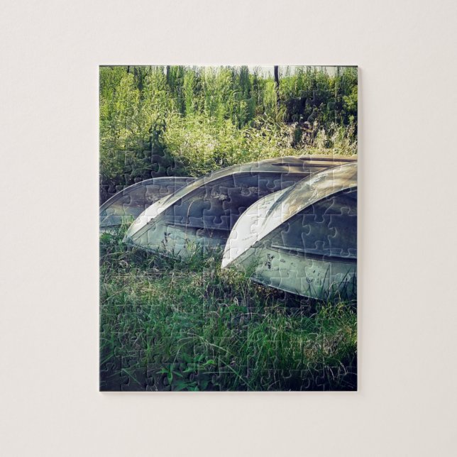 Canoes Jigsaw Puzzle (Vertical)