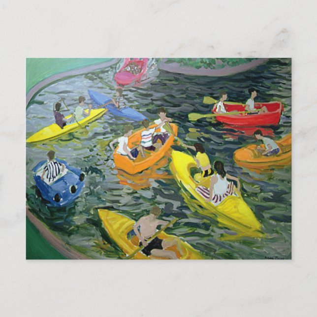 Canoes Wickstead Park Postcard (Front)