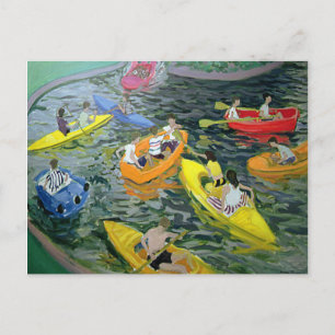 Canoes Wickstead Park Postcard