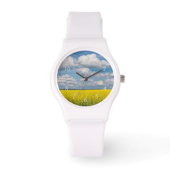 Canola Field & Clouds Watch (Front)