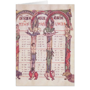 Canon tables of the Evangelists