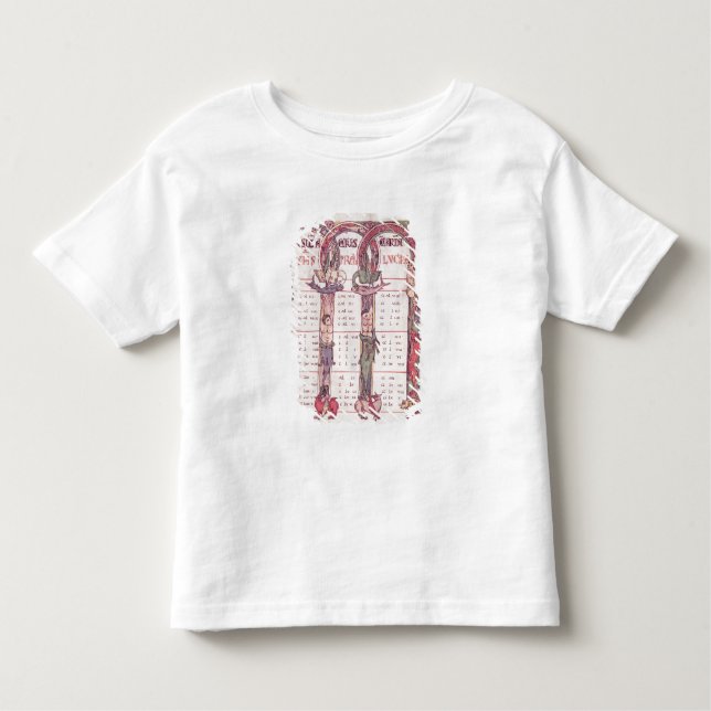 Canon tables of the Evangelists Toddler T-Shirt (Front)