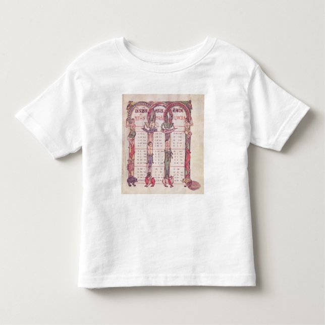 Canon tables of the Evangelists Toddler T-Shirt (Front)