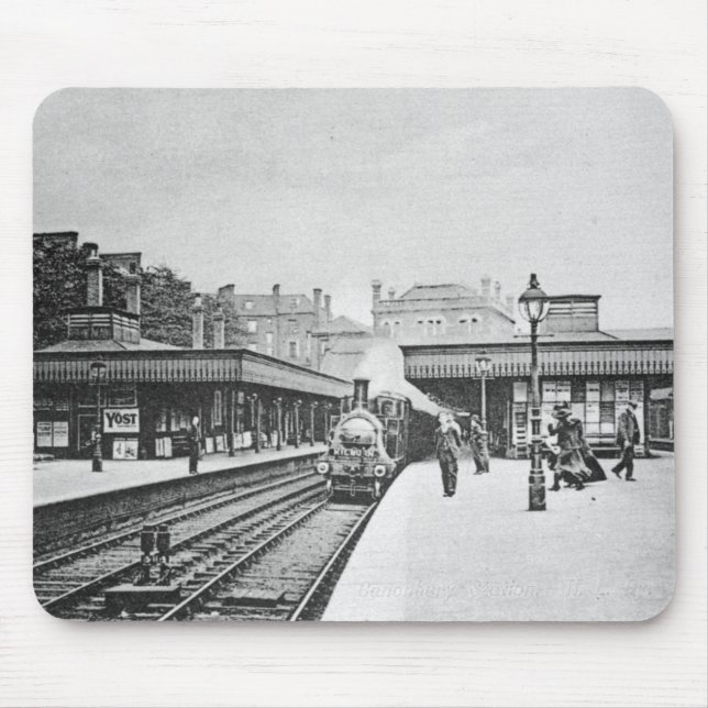 Canonbury Station, Islington, c.1905 Mouse Pad (Front)
