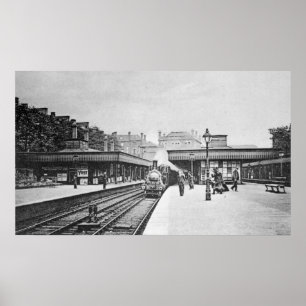 Canonbury Station, Islington, c.1905 Poster