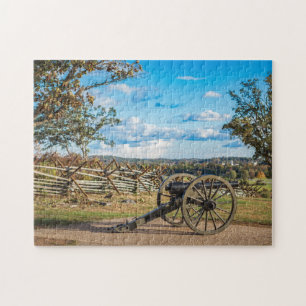 Canons at Gettysburg Jigsaw Puzzle