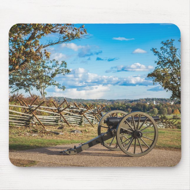 Canons at Gettysburg Mouse Pad (Front)