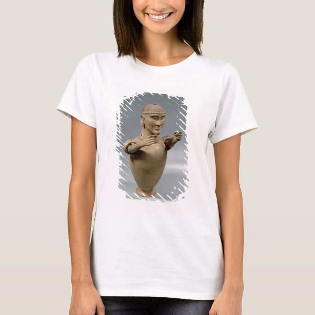 Canopic jar with movable arms (clay) T-Shirt (Front)