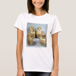Canopic jars of Hor-ir-aa, Saite (alabaster) T-Shirt