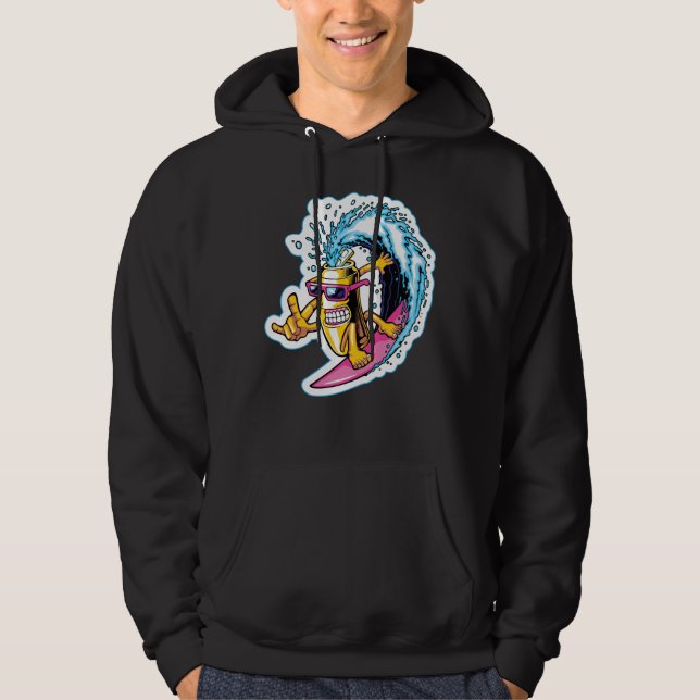 Cans Surfing Hoodie (Front)