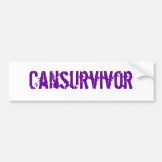 Cansurvivor Bumper Sticker