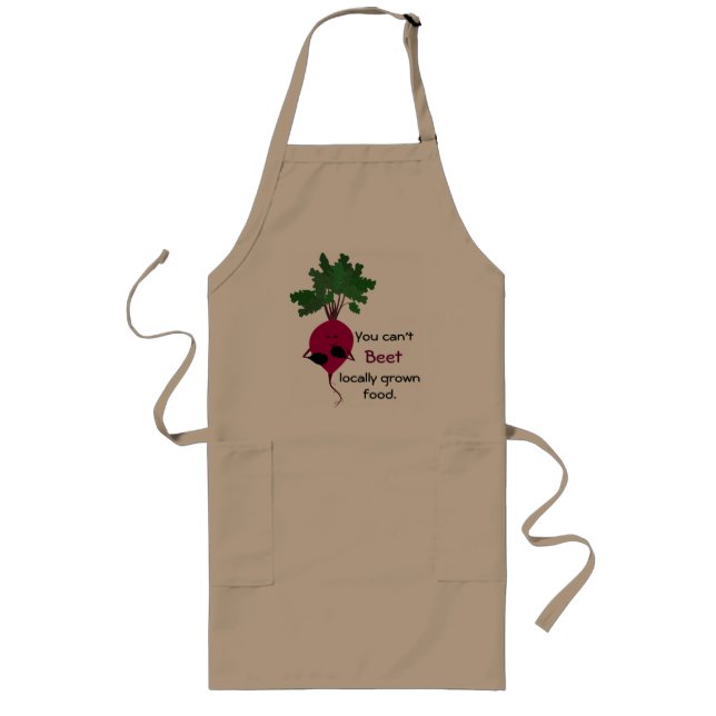 Can't Beet Locally Grown Food Apron (Front)