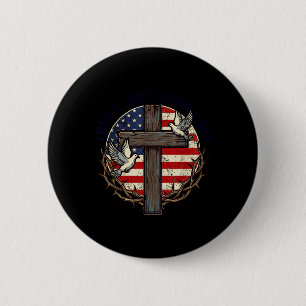 Cant But Know A Guy Jesus Cross Funny Christian 6 Cm Round Badge