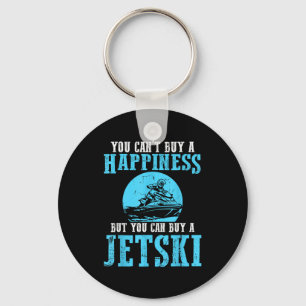 Can't buy a happiness water sports jetski jet key ring