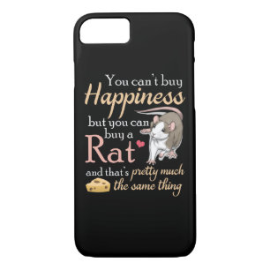Cant Buy Happiness But Buy Rat Same Thing iPhone 8/7 Case