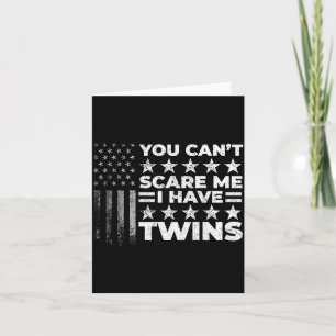 Cant e Have Twins Fathers Day Funny Twin Dad Card