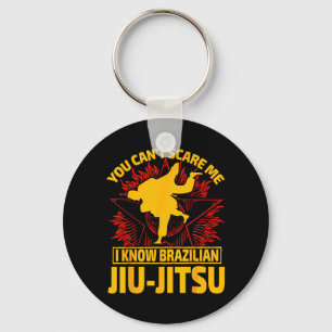 cant e know Brazilian Jiu-Jitsu BJJ Grappling Key Ring