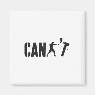 Can't Funny Boxing Coach Boxing Trainer Boxer Play Magnet