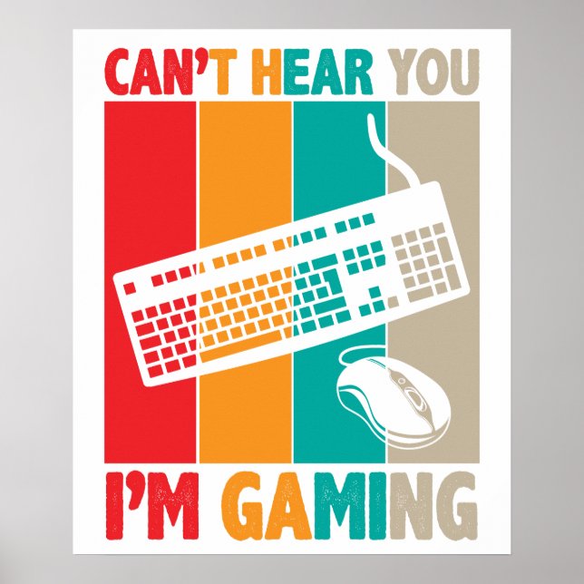 Cant Hear You Im Gaming 2 Poster (Front)