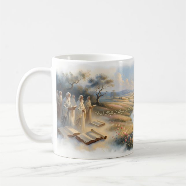 Can't Help Falling in Love — Blossoming Path Mug (Left)