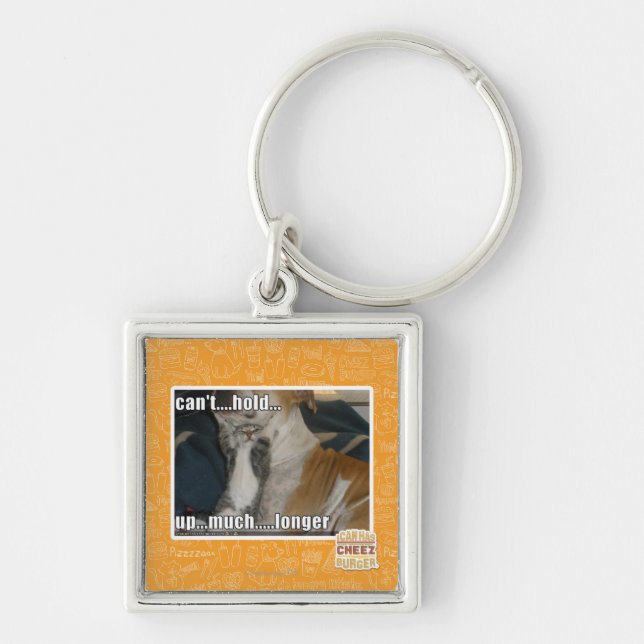 Can't Hold Up Much Longer Key Ring (Front)