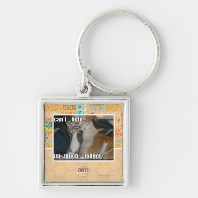 Can't Hold Up Much Longer Key Ring (Front)