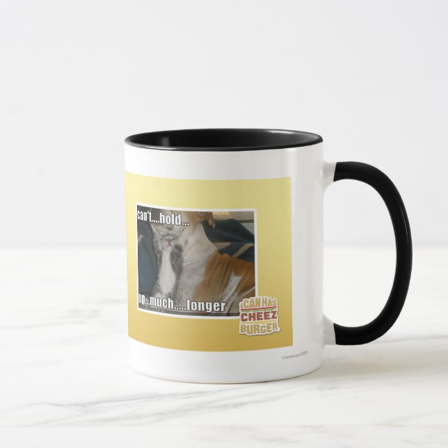Can't Hold Up Much Longer Mug (Right)