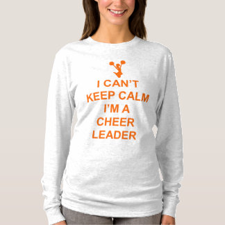 Can't Keep Calm Cheerleader funny t-shirt