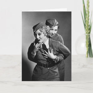 Can't Keep My Hands Off You Lesbian Greeting Card