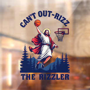 Can't Out-Rizz the Rizzler Jesus Basketball