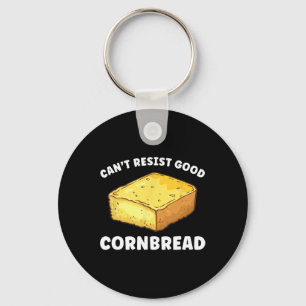 Can't Resist Good Cornbread Funny Key Ring