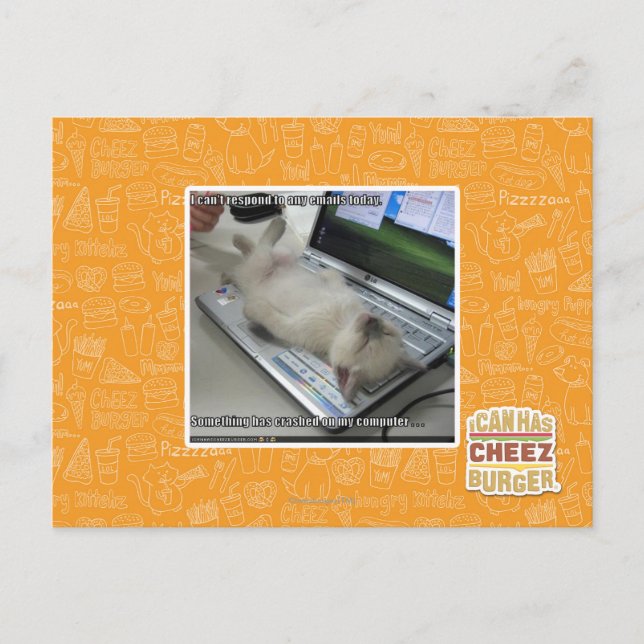 Can't respond postcard (Front)