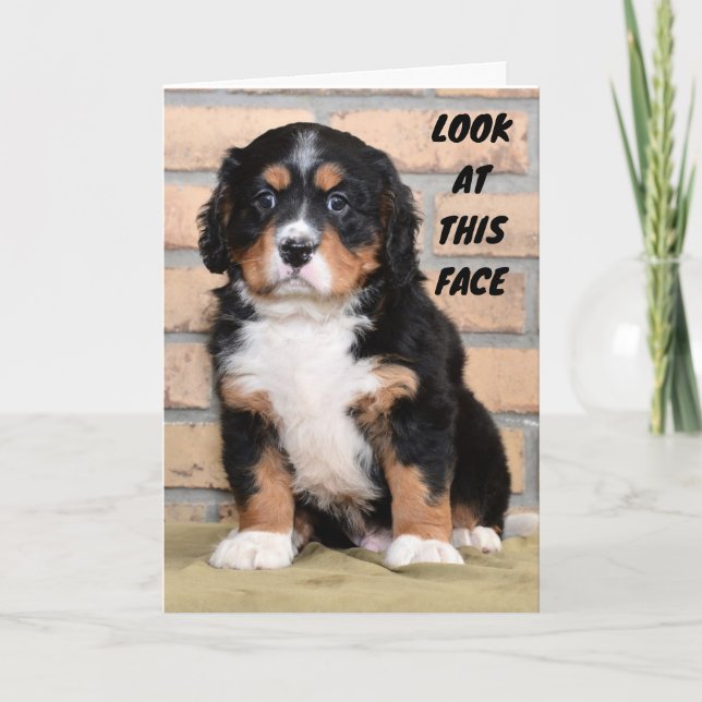 CAN'T SAY IT IN PERSON SO SAD CARD (Front)