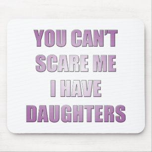 Cant scare me mouse pad