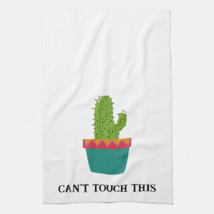 Can't Touch This Cactus Kitchen Towel