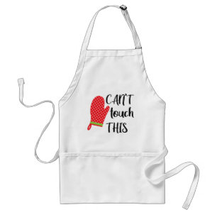 Can't Touch This // Funny Baking Pun Quote Standard Apron
