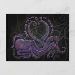 Can't Wait to Get My Arms Around You Postcard