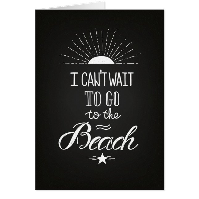 Can'T Wait To Go To The Beach (Front)