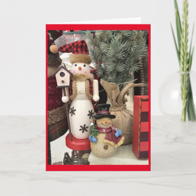 CAN'T WAIT TO MAKE "CHRISTMAS MEMORIES" W/ YOU! CARD (Front)