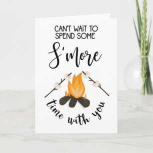 cant wait to spend more time with you! card